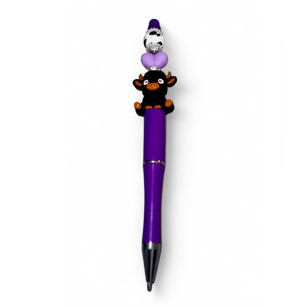 Brand New Women’s Silicone Beaded Ball Point Pen - Picture 2 of 4
